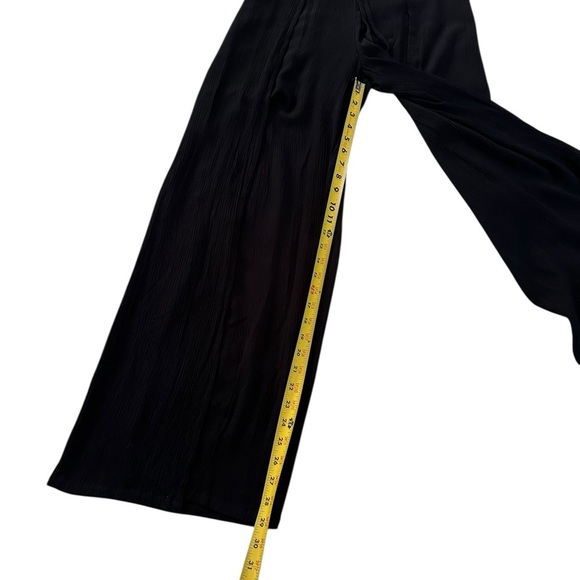 Black Maxi Wide Leg Pants for Casual Wear - Picture 12 of 17